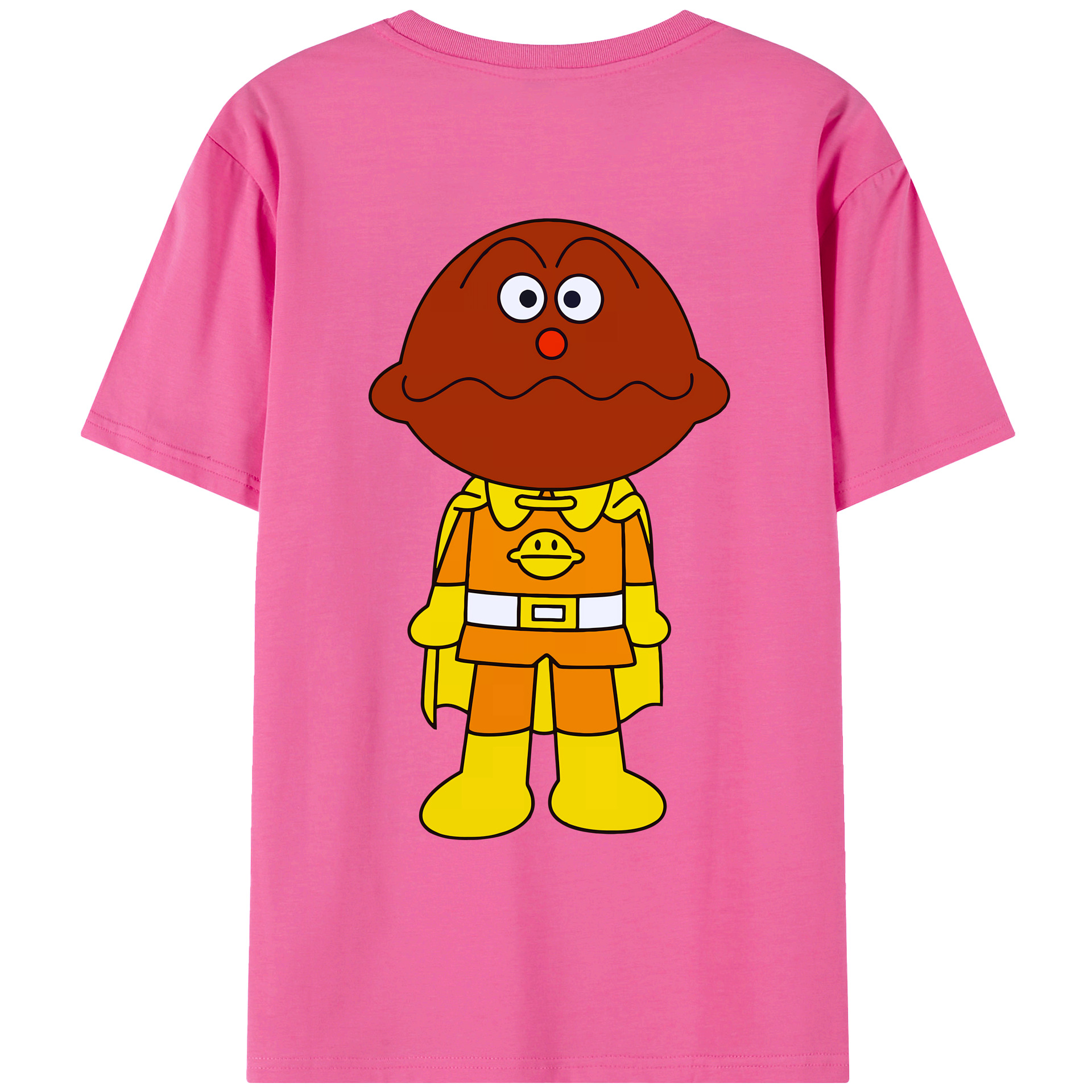（画像用） アンパンマン Anpanman レディース半袖Tシャツ(バックプリント)